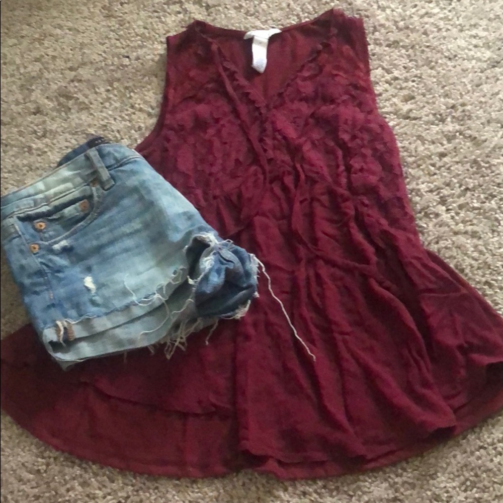 Peplum top